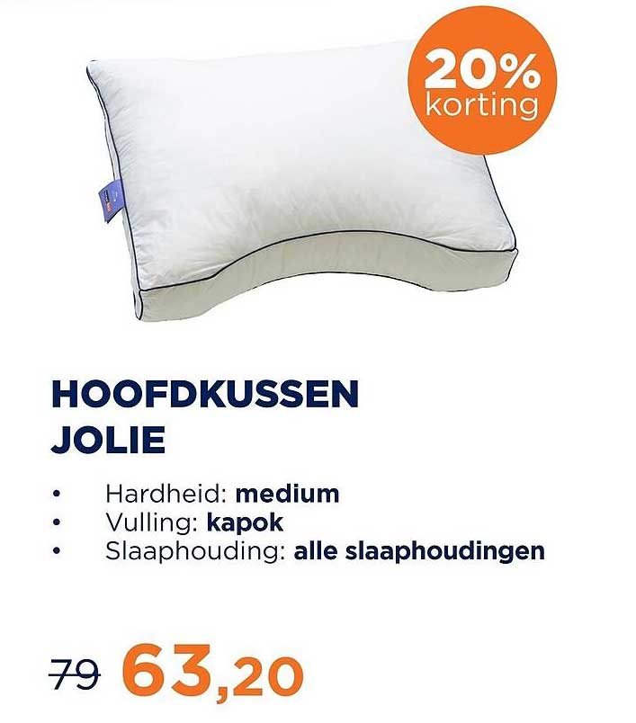 HOOFDKUSSEN JOLIE 20% korting