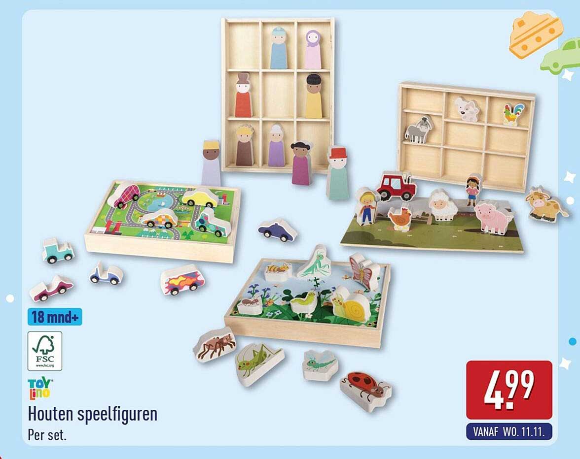 Houten speelfiguren