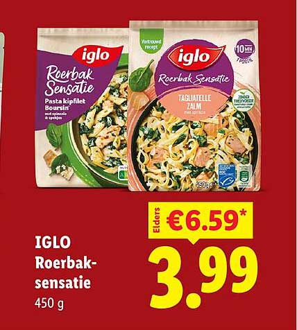 IGLO Roerbak-sensatie 450 g