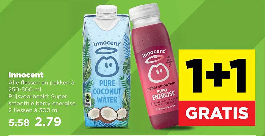Innocent 1+1 GRATIS