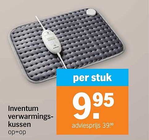 Inventum verwarmingskussen op=op