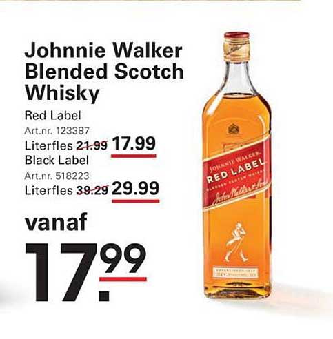 Johnnie Walker Blended Scotch Whisky