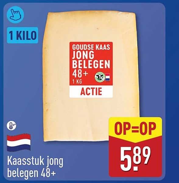 Kaasstuk jong belegen 48+