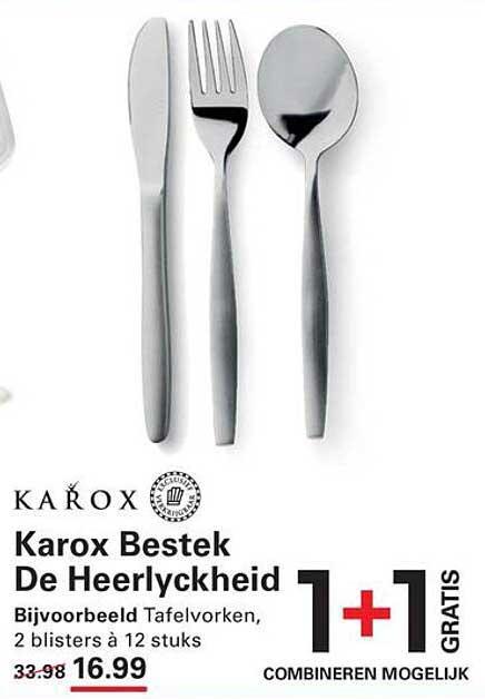 Karox Bestek De Heerlyckheid 1+1 GRATIS