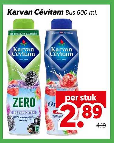 Karvan Cévitam Bus 600 ml.