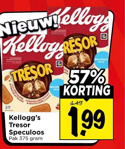 Kellogg's Tresor Speculoos