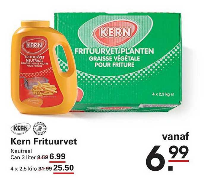 Kern Frituurvet Neutraal