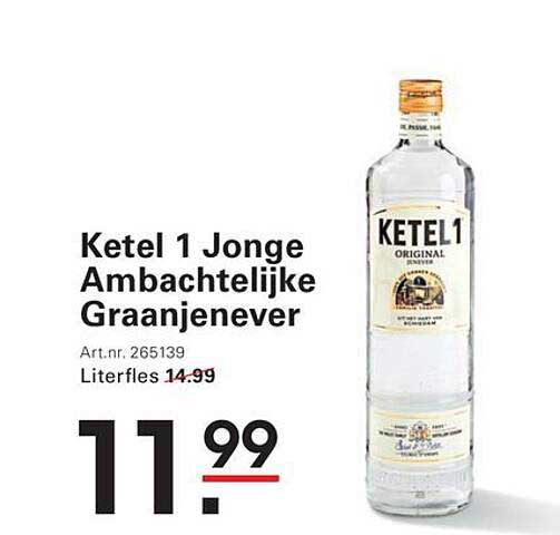 Ketel 1 Jonge Ambachtelijke Graanjenever