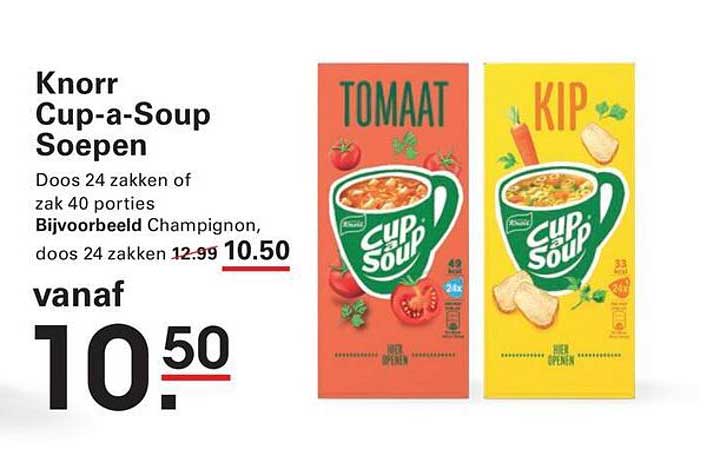 Knorr Cup-a-Soup Soepen