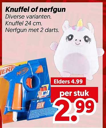 Knuffel of nerfun