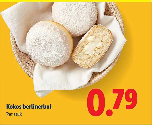 Kokos berlinerbol
