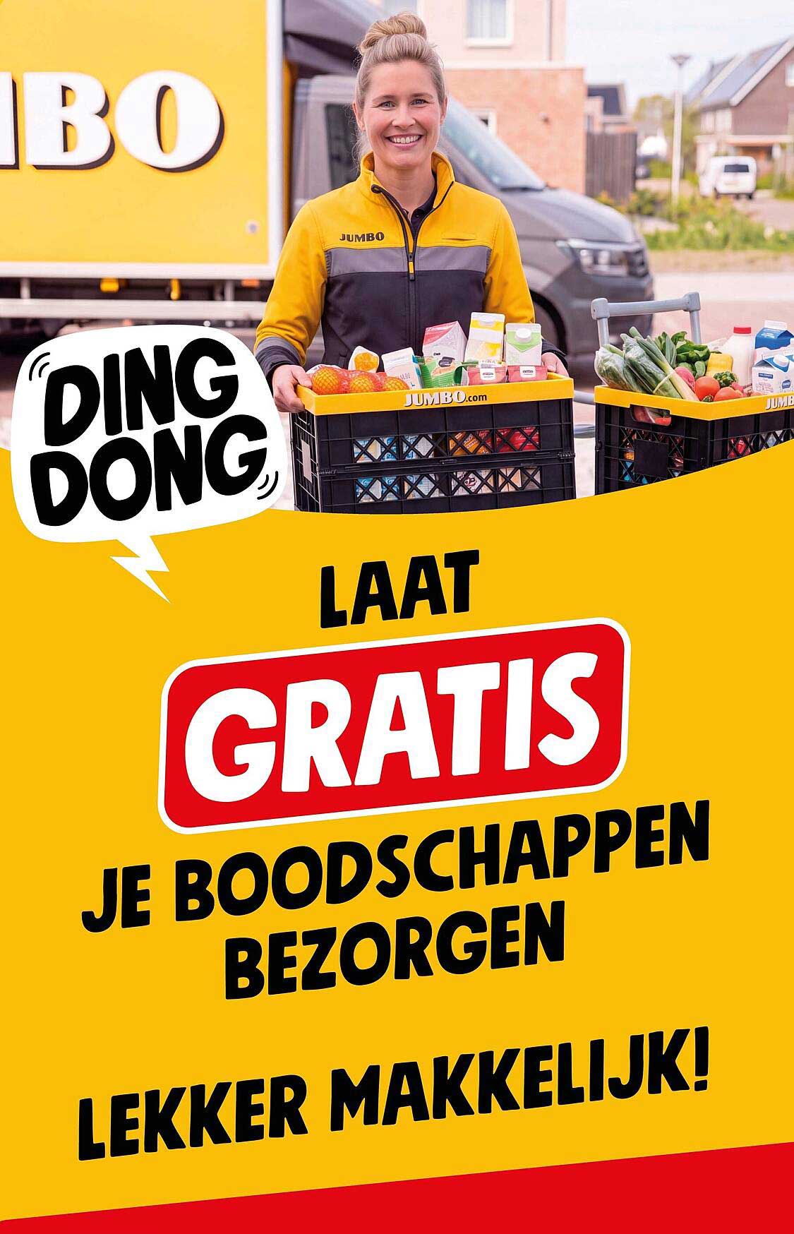 LAAT GRATIS JE BOODSCHAPPEN BEZORGEN LEKKER MAKKELIJK!