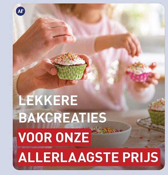 LEKKERE BAKCREATIES VOOR ONZE ALLERLAAGSTE PRIJS