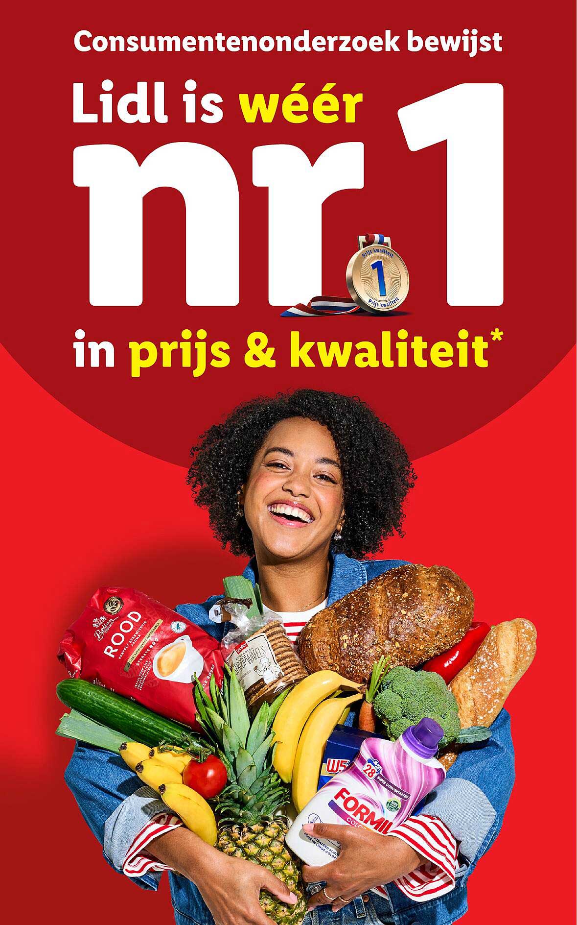 Lidl is wéér nr 1 in prijs & kwaliteit