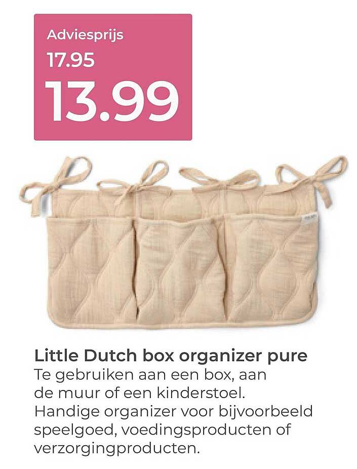 Little Dutch box organizer pure