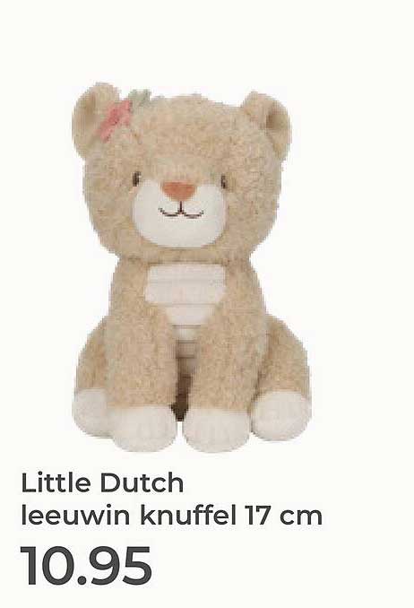 Little Dutch leeuwin knuffel 17 cm