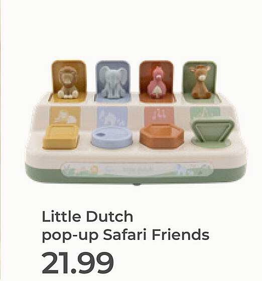 Little Dutch pop-up Safari Friends