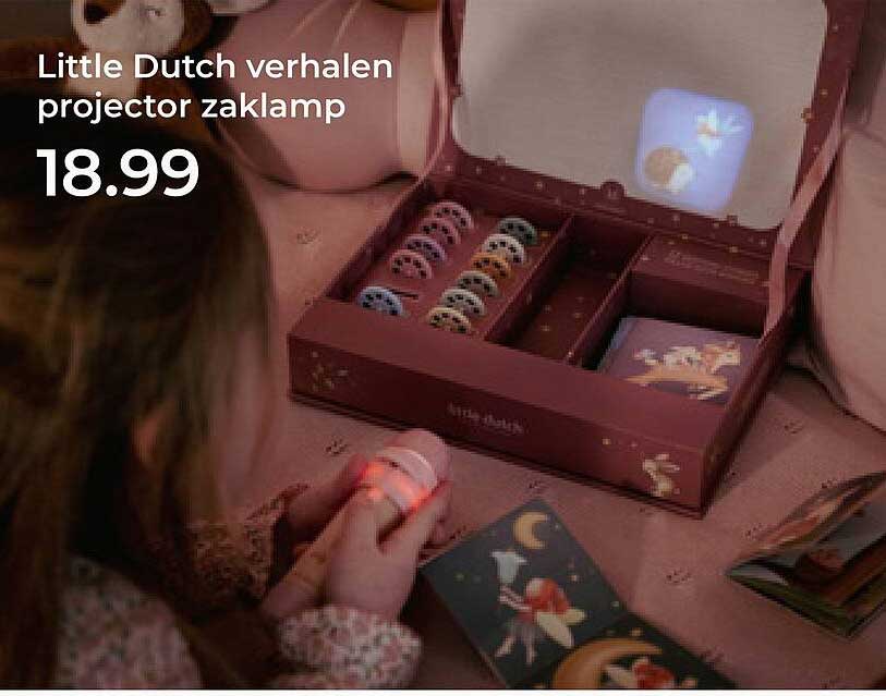 Little Dutch verhalen projector zaklamp