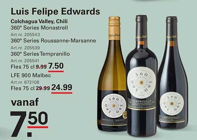 Luis Felipe Edwards Colchagua Valley, Chili 360° Series Monastrell