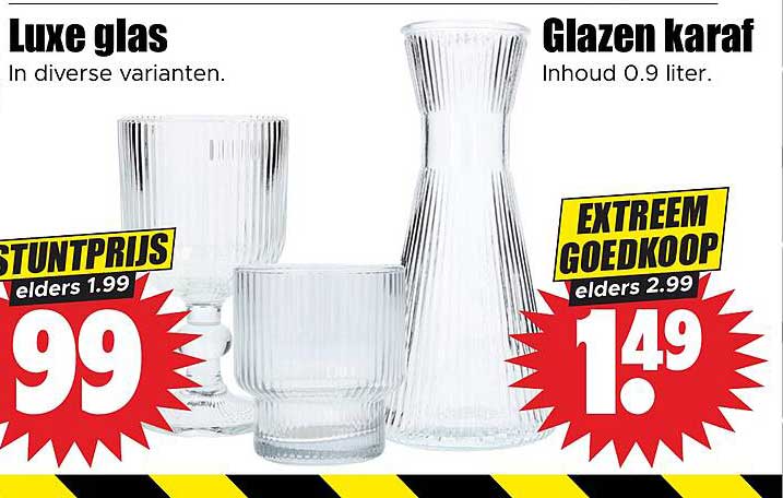 Luxe glas