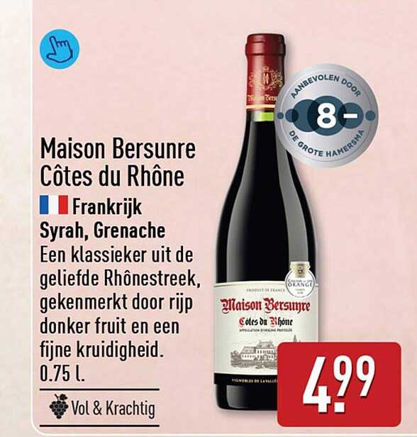 Maison Bersunre Côtes du Rhône