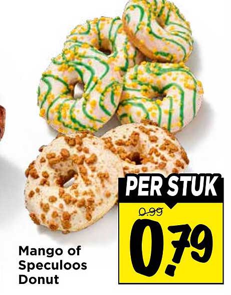 Mango of Speculoos Donut