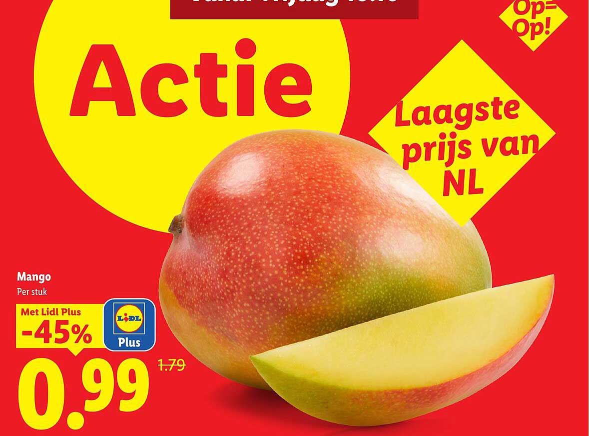 Mango per stuk Met Lidl Plus -45%
