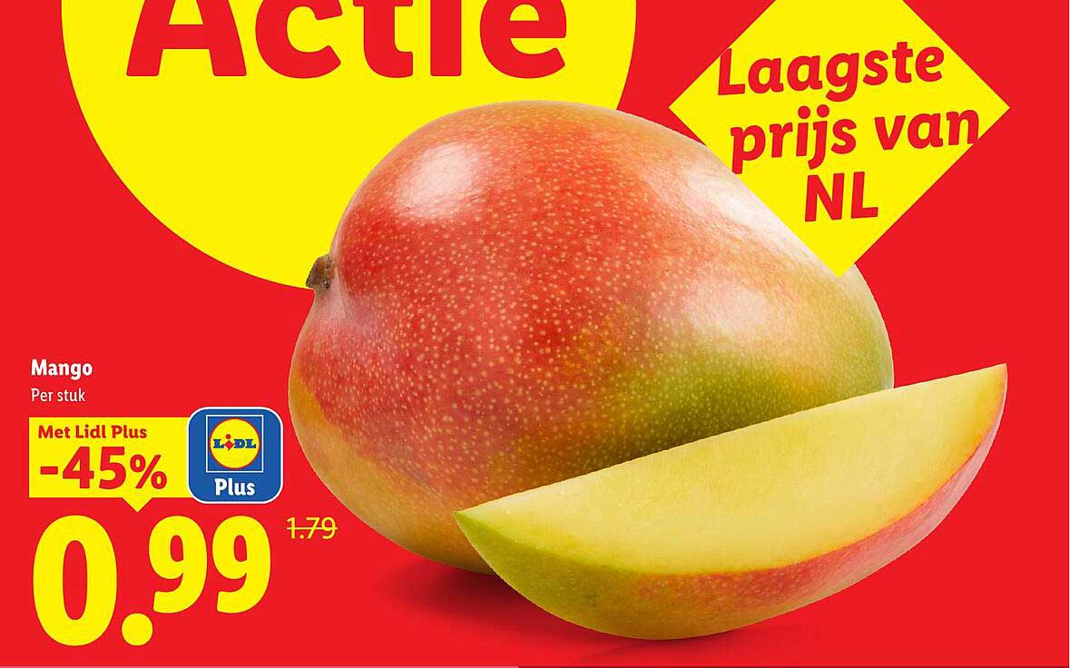 Mango Per stuk Met Lidl Plus -45%