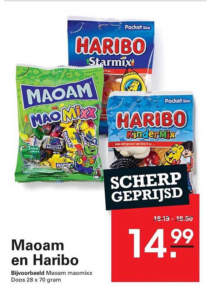 Maoam en Haribo