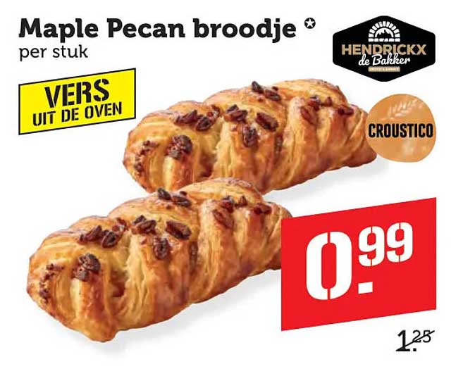 Maple Pecan broodje