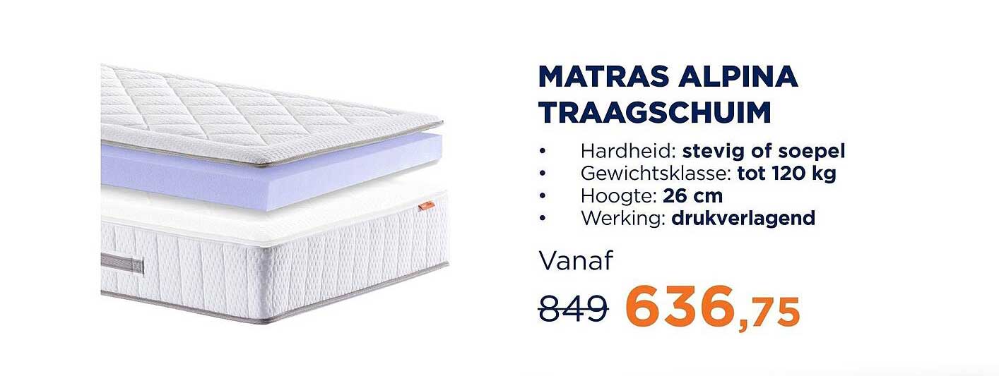 MATRAS ALPINA TRAAGSCHUIM
