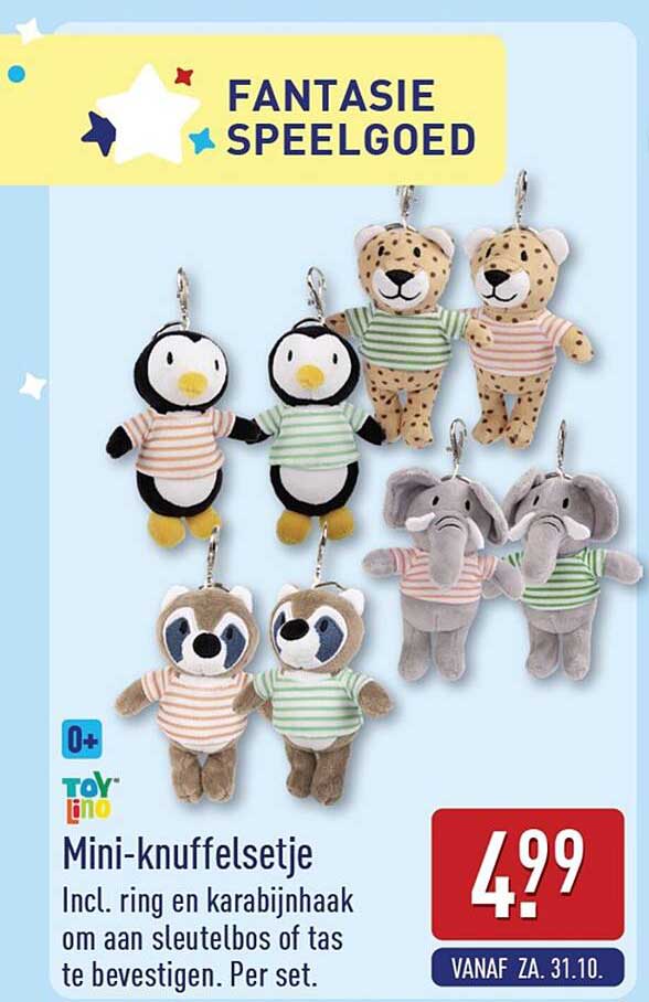 Mini-knuffelsetje
