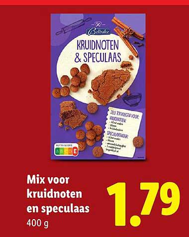 Mix voor kruidnoten en speculaas 400 g
