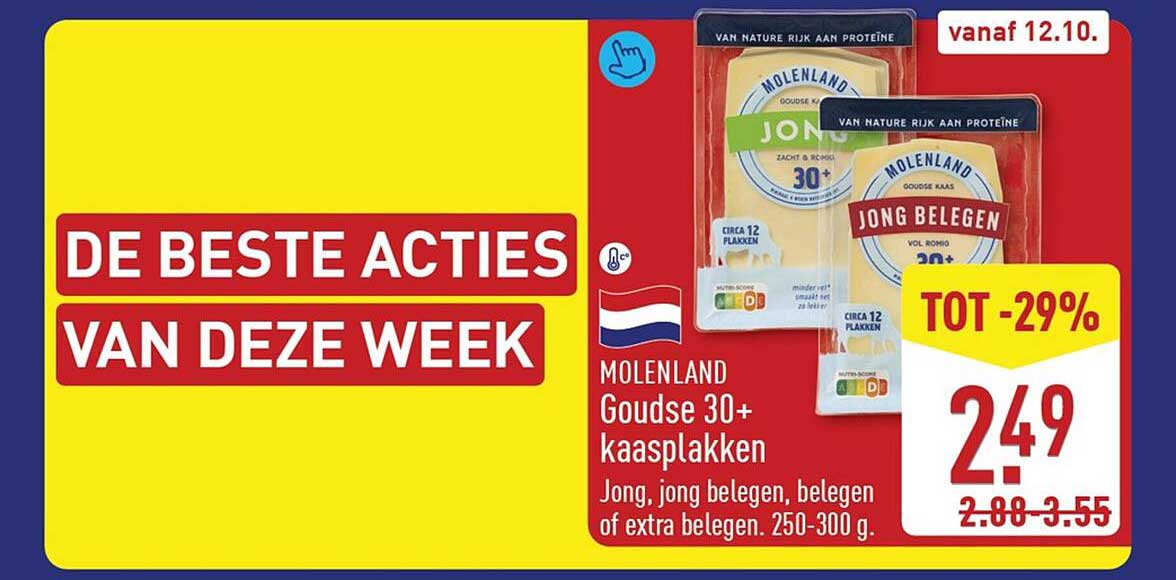 Molenland Goudse 30+ kaasplakken