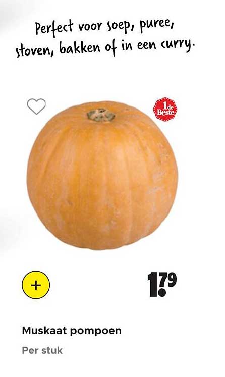 Muskaat pompoen