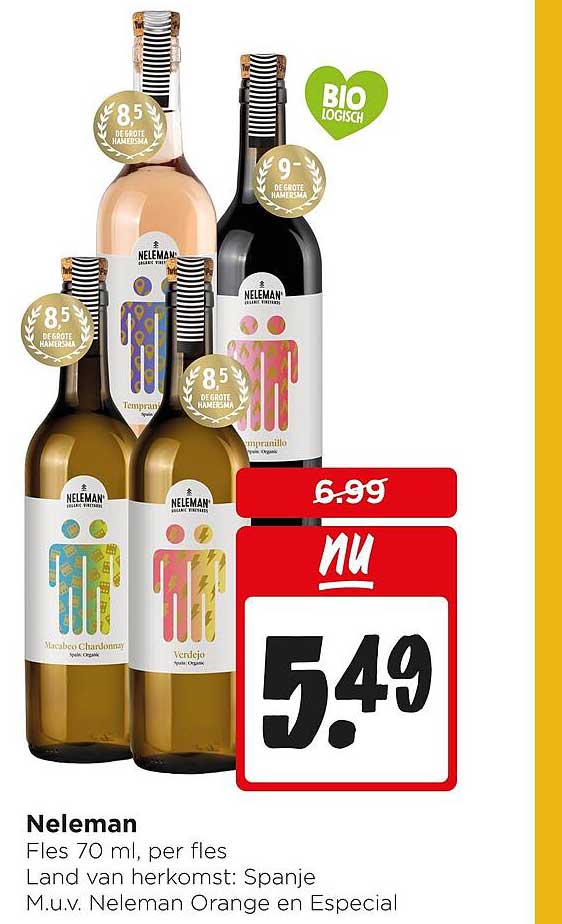 Neleman Fles 70 ml, per fles