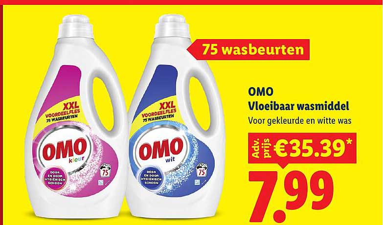 OMO Vloeibaar wasmiddel