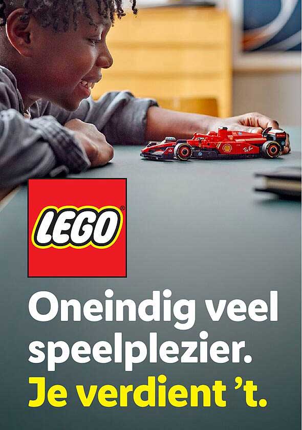 Oneindig veel speelplezier. Je verdient ’t.
