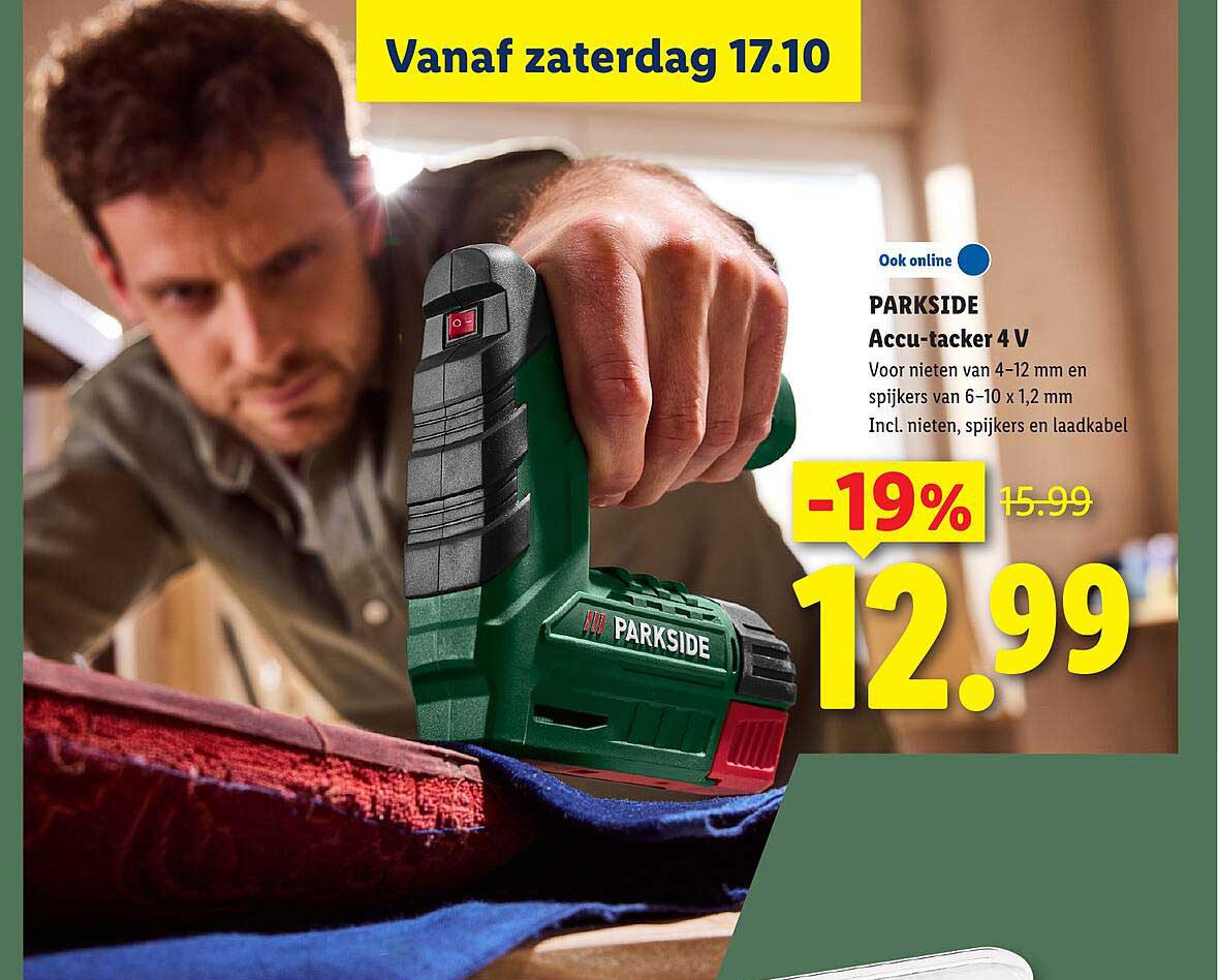 PARKSIDE Accu-tacker 4 V
