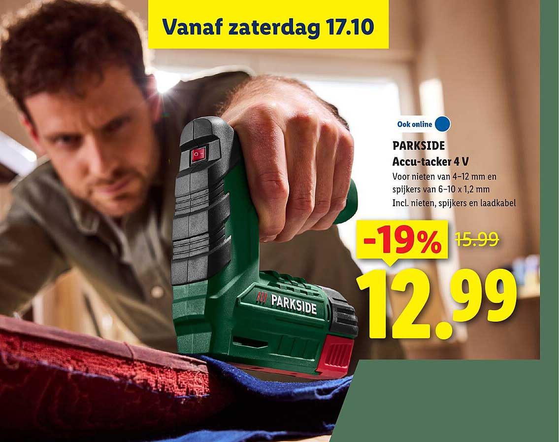 PARKSIDE Accu-tacker 4 V