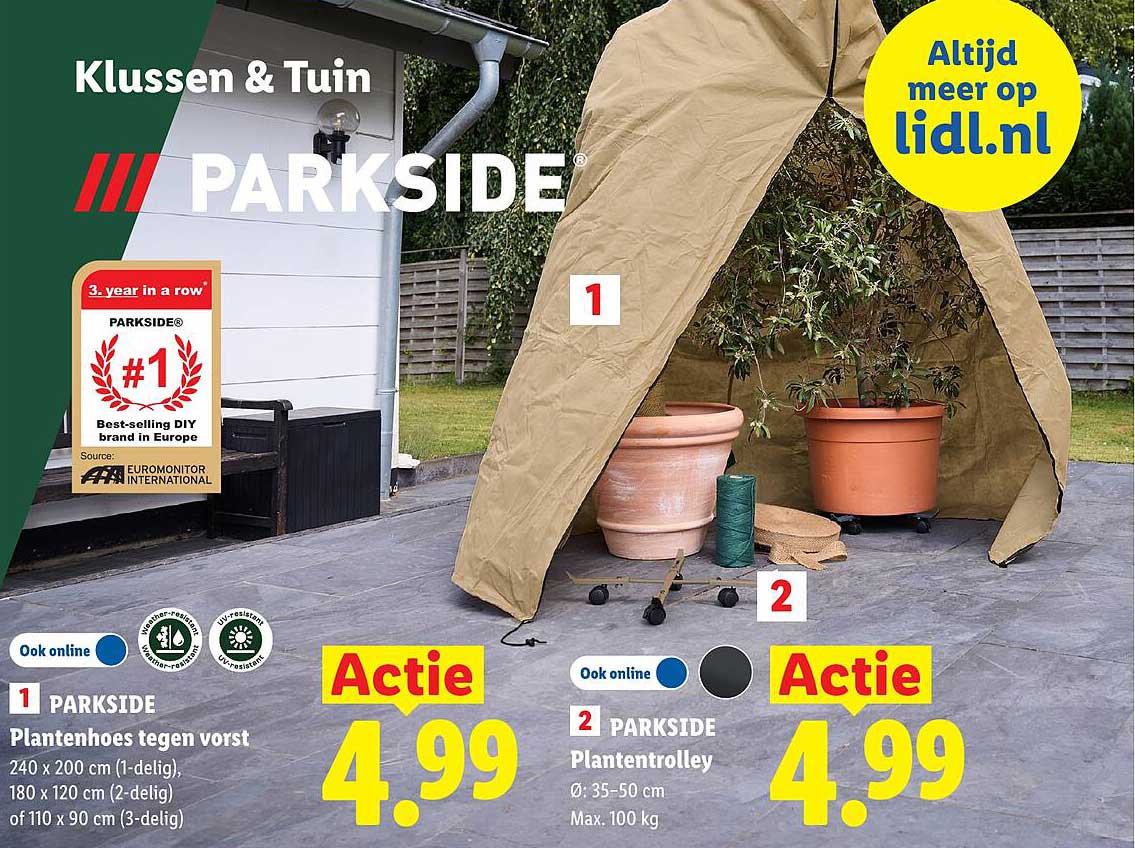 PARKSIDE Plantenhoes tegen vorst