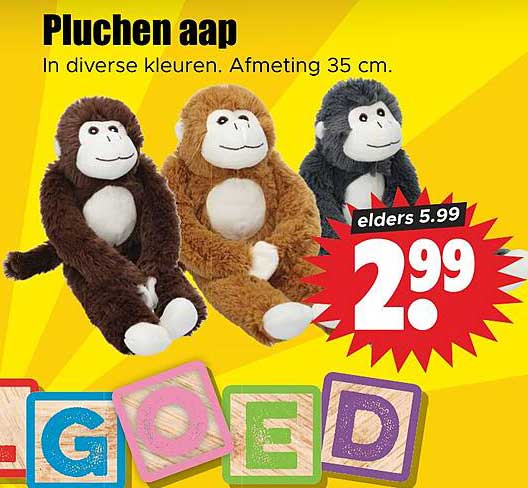 Pluchen aap