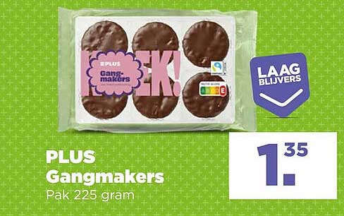 PLUS Gangmakers Pak 225 gram
