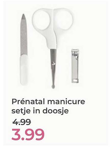 Prénatal manicure setje in doosje