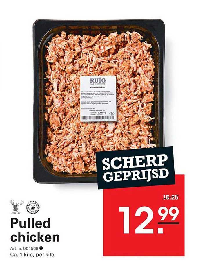 Pulled chicken