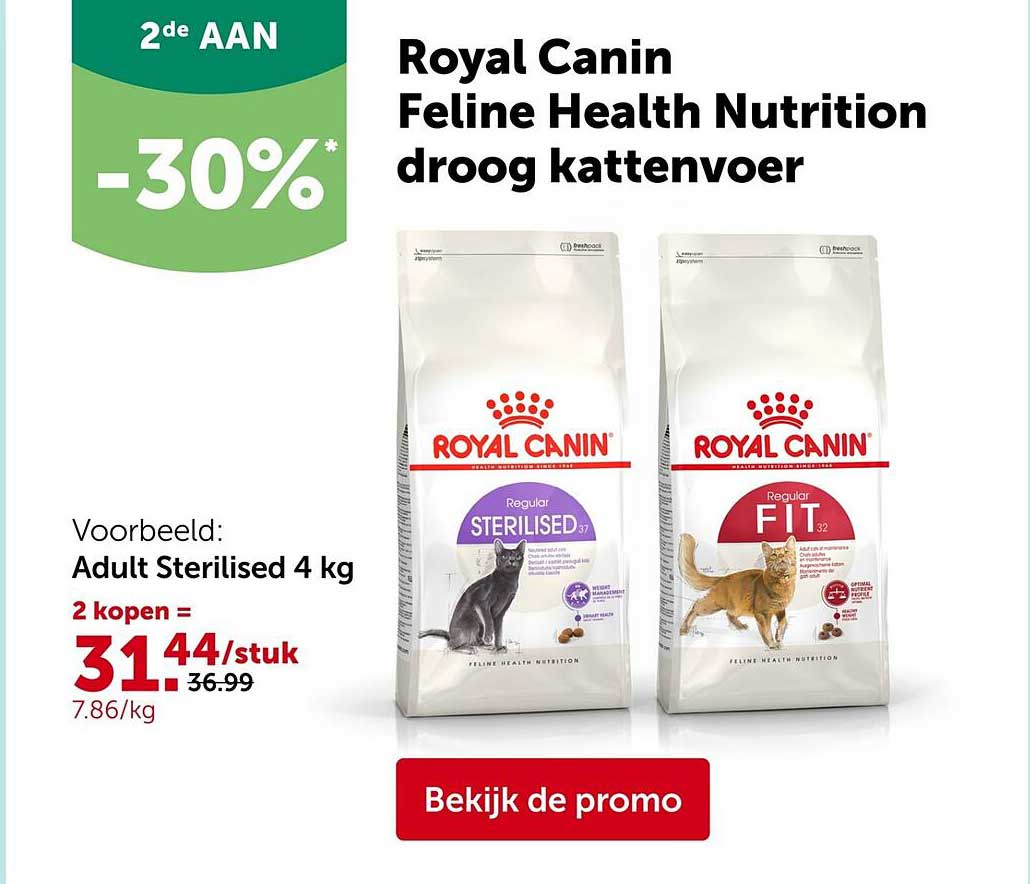 Royal Canin Feline Health Nutrition droog kattenvoer 2de AAN -30%