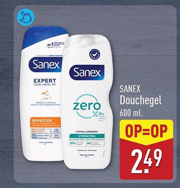 SANEX Douchegel 600 ml. OP=OP