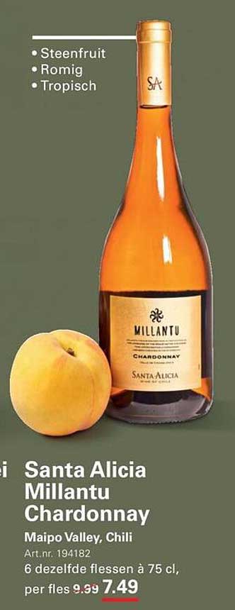 Santa Alicia Millantu Chardonnay