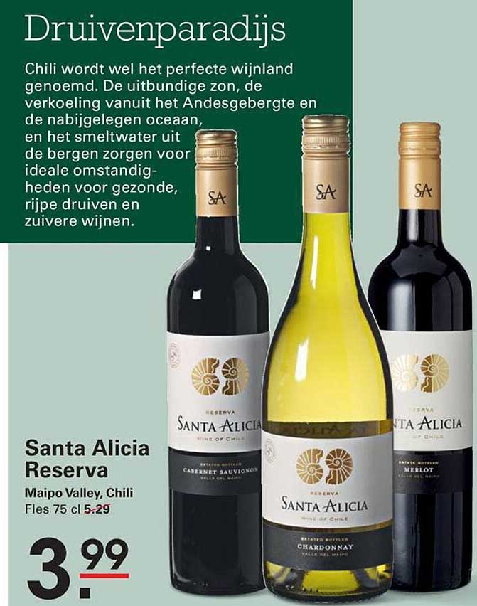 Santa Alicia Reserva