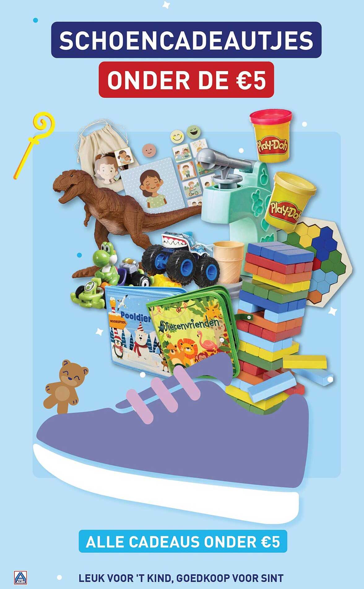 Schoencadeautjes onder de €5